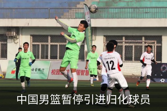 中国男篮暂停引进归化球员